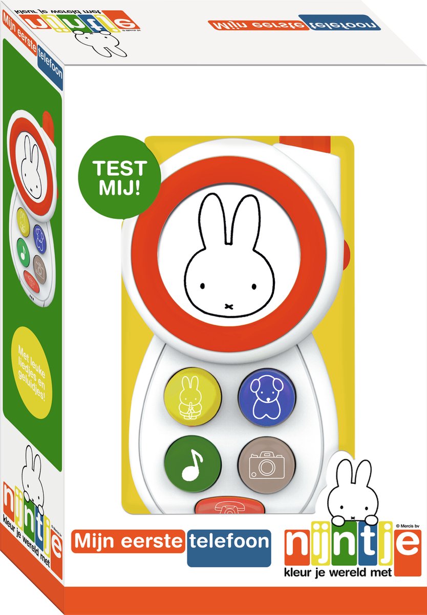 Nijntje Speelgoedtelefoon - Mijn eerste telefoon - Incl. batterijen