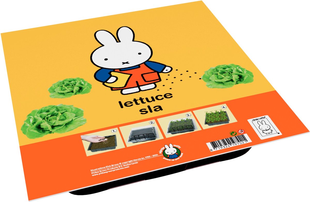 Nijntje kweekset speelgoed - sla kweken met Nijntje voor kinderen.