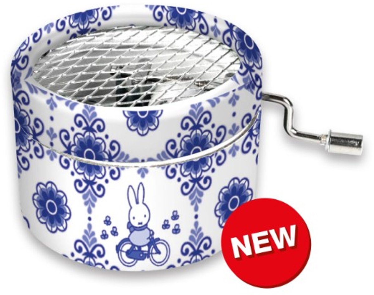   muziekdoosje delfsblauw,   muziekdoosje,  ,  , Miffy