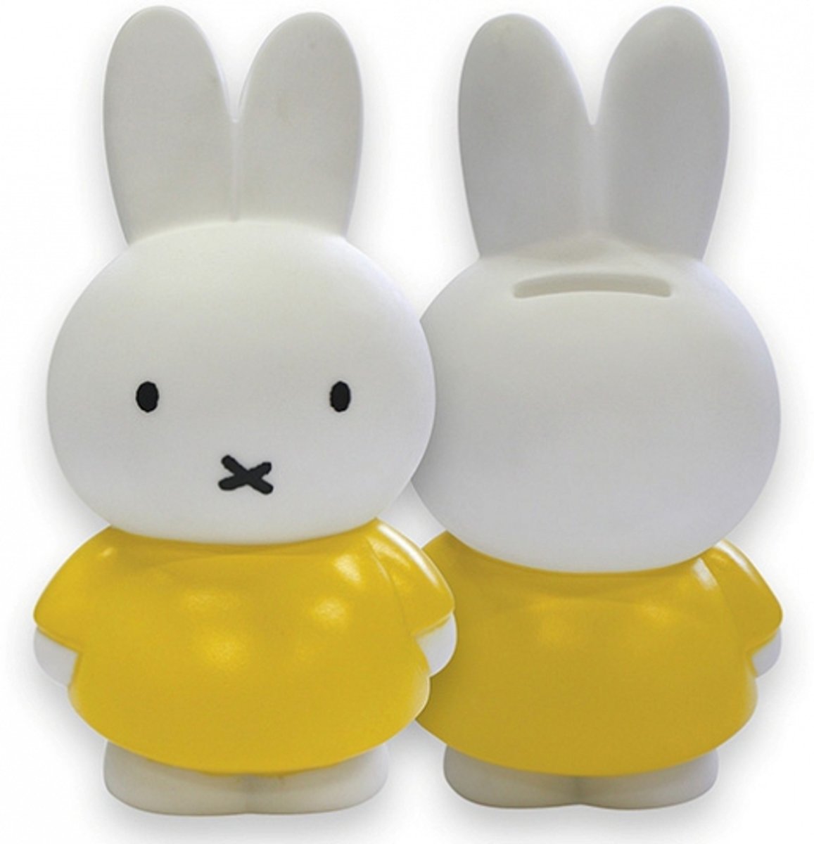 Nijntje spaarpot geel 12 cm