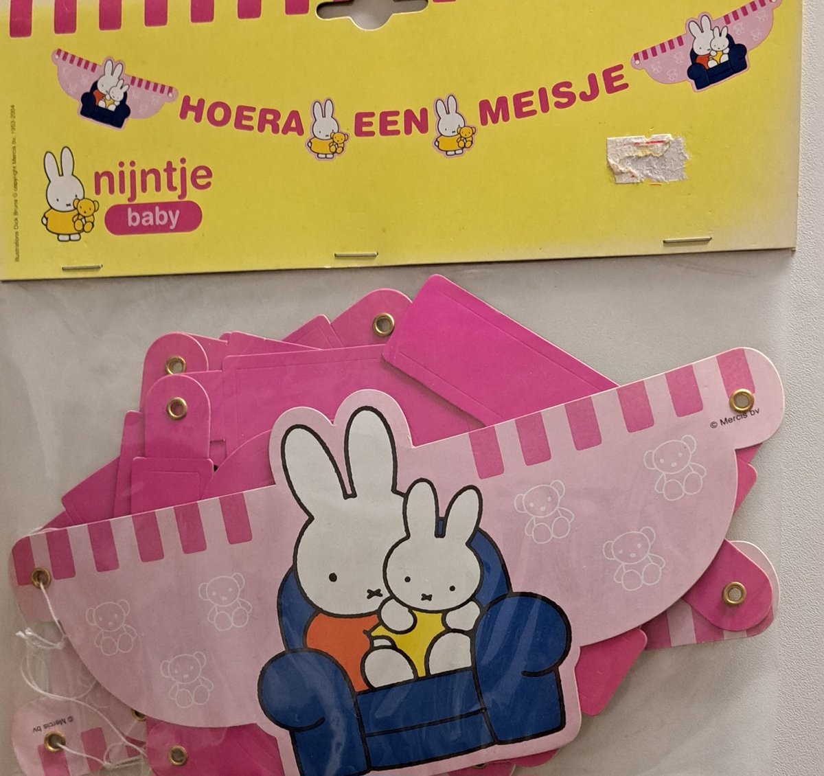 Nijntje wensslinger Hoera een meisje