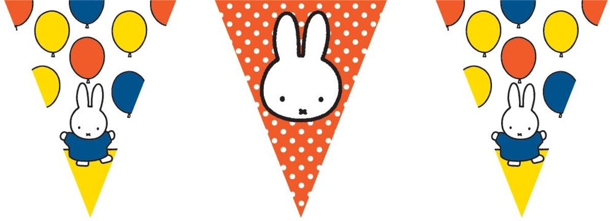 Vlaggenlijn Nijntje: 10 meter