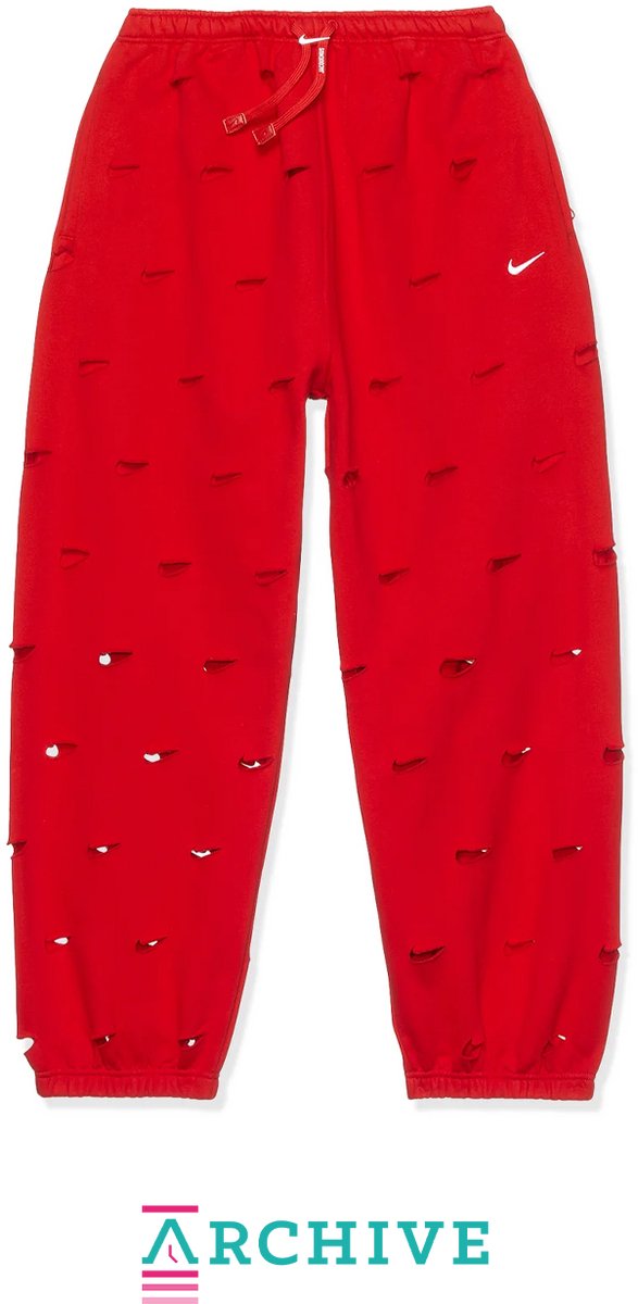   x Jacquemus Broek Rood - Extra Small .