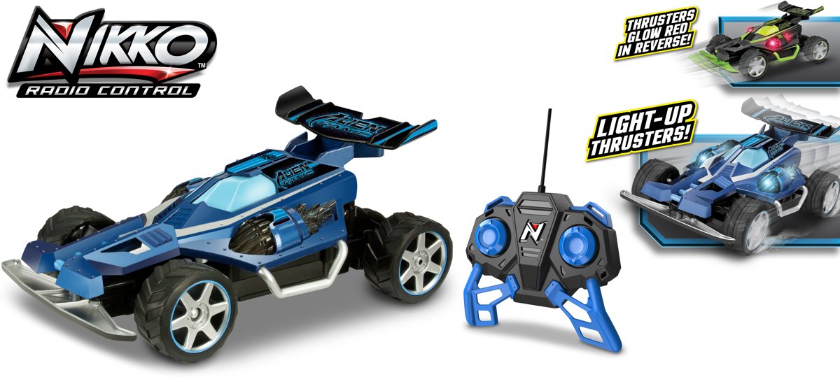 Nikko Alien Panic - Bestuurbare auto - Blauw