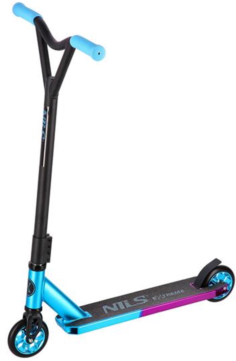 Nils Extreme HS111 Stuntstep Teal / Purple