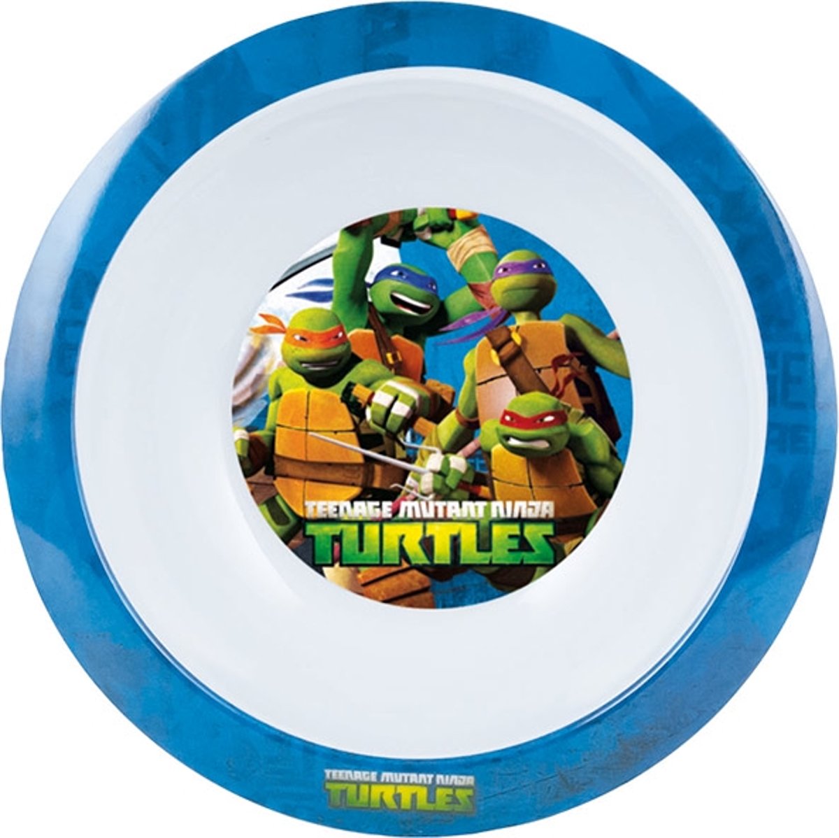 Diep bord van Ninja Turtles™ - Feestdecoratievoorwerp