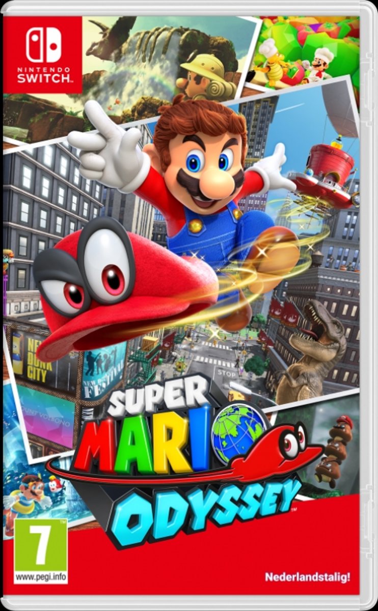 Super Mario Odyssey - EN/SE/DK/FI - Switch