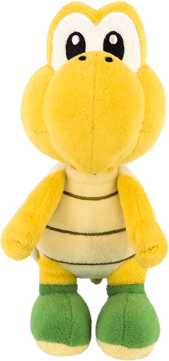 Nintendo Together + Super Mario Bros – Official Licensed Koopa Troopa knuffel – 20 cm pluche