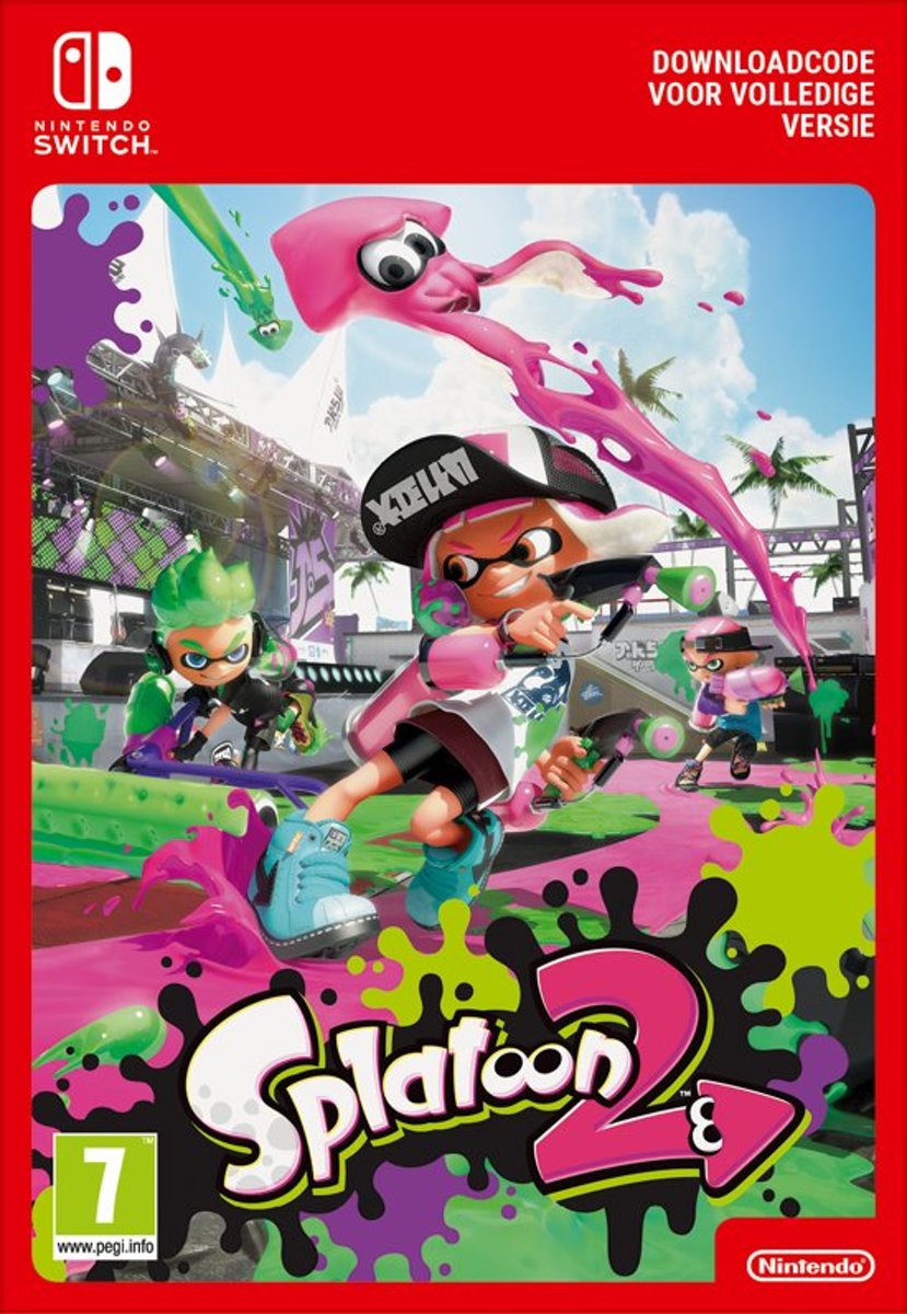Splatoon 2 - download + 12 maanden Nintendo Switch Online