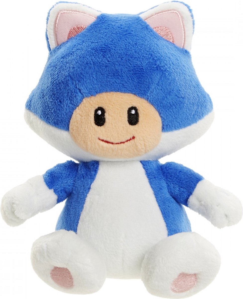 Nintendo - Mario Bros U Cat Toad Plush Limited Edition 20cm
