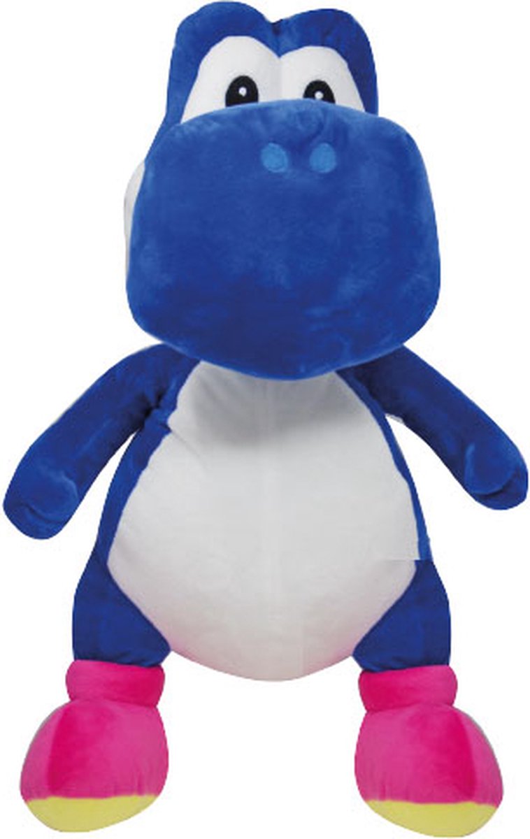 Nintendo - Super Mario Yoshi Knuffel 30cm Blauw