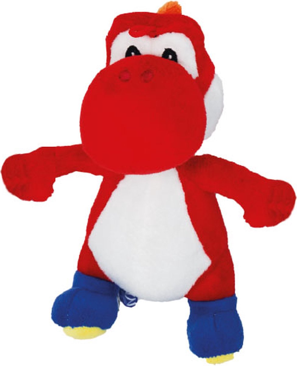 Nintendo - Super Mario Yoshi Knuffel Rood 30cm