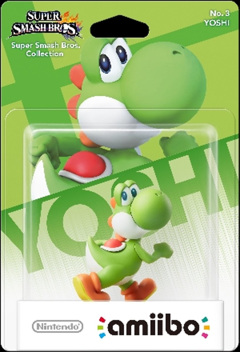   amiibo Super Smash Figuur Yoshi - Wii U + NEW 3DS