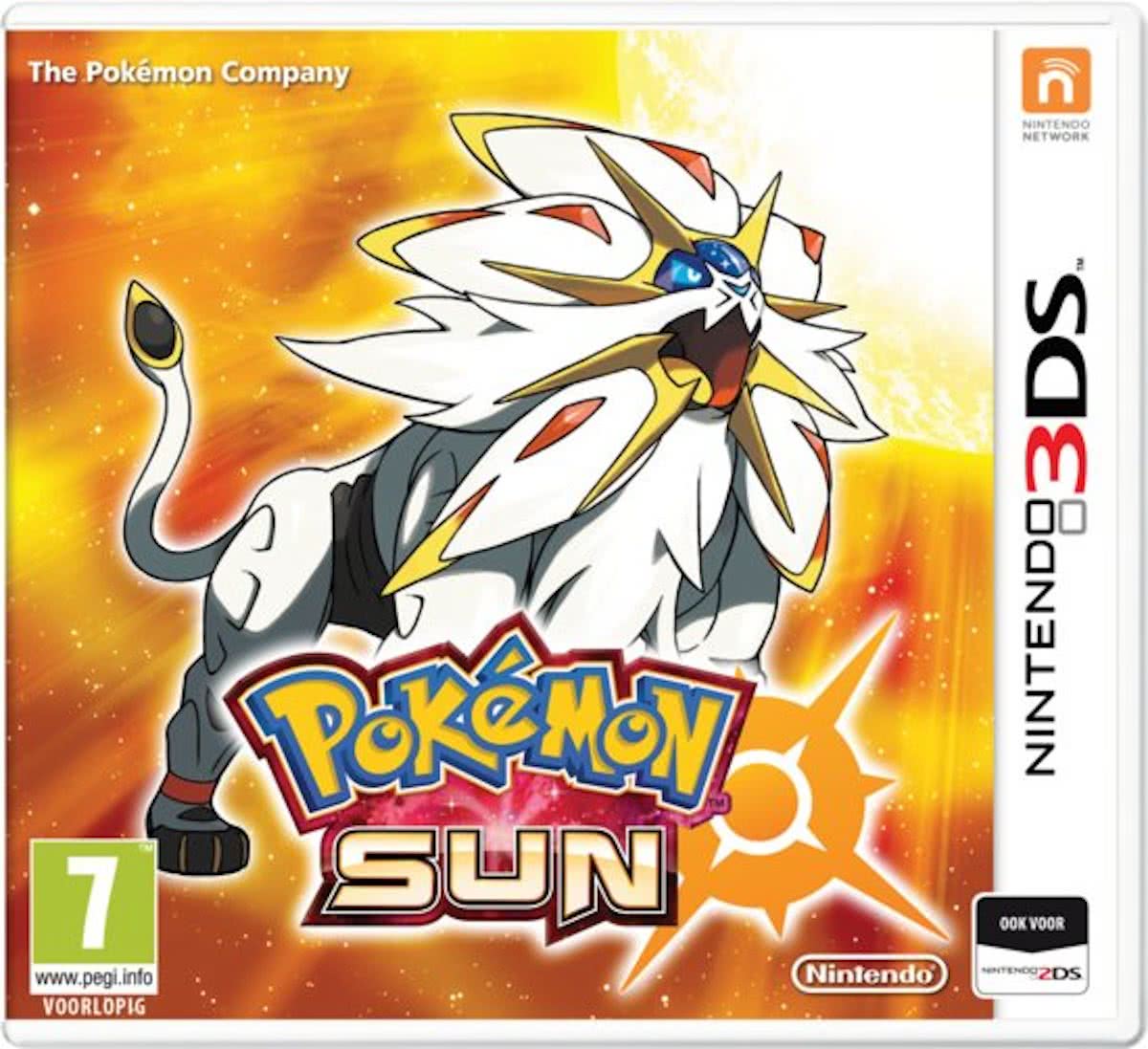Pokemon Sun - 2DS + 3DS - UK versie