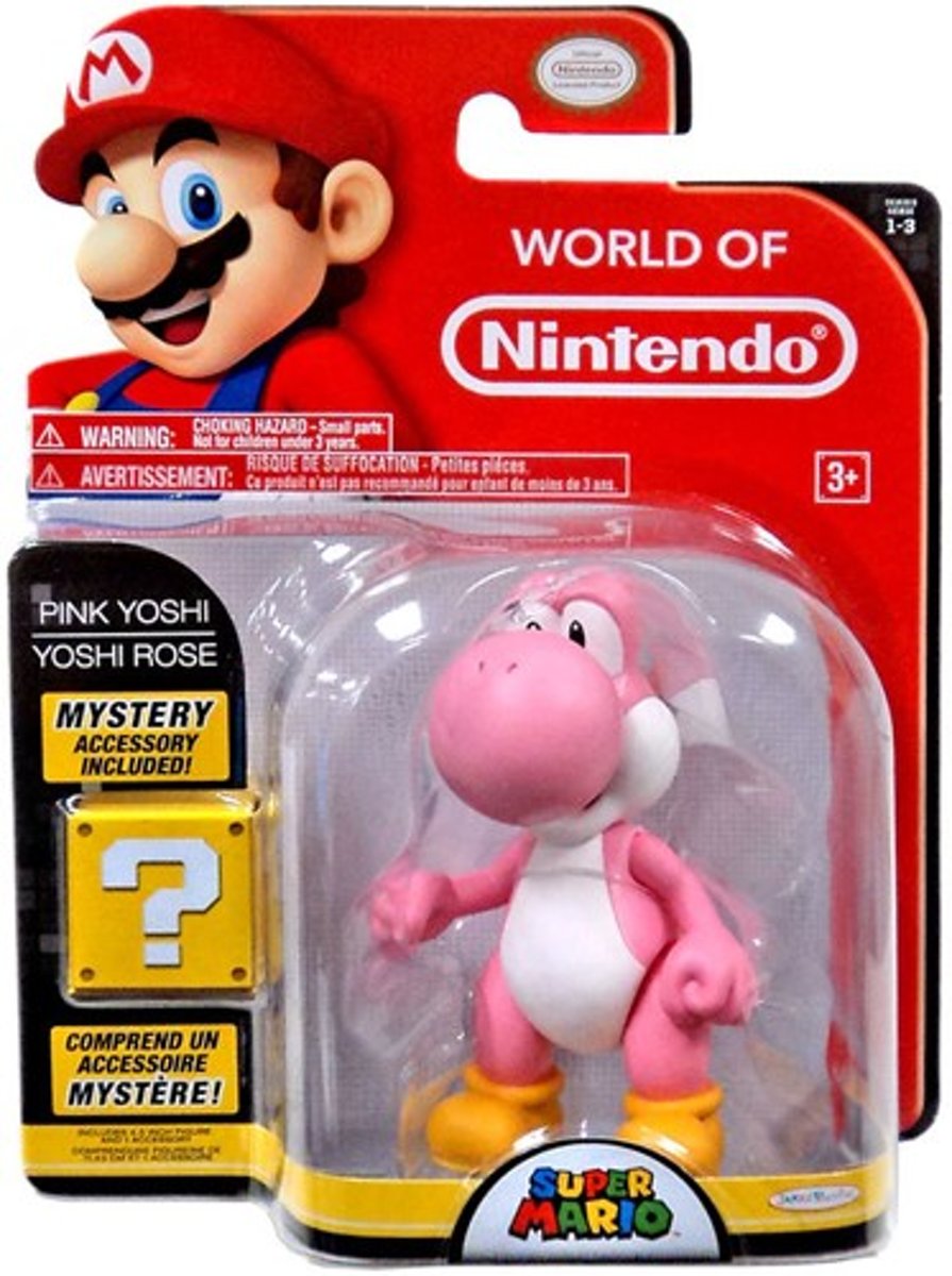 Super Mario figuurtje Yoshi in blisterverpakking