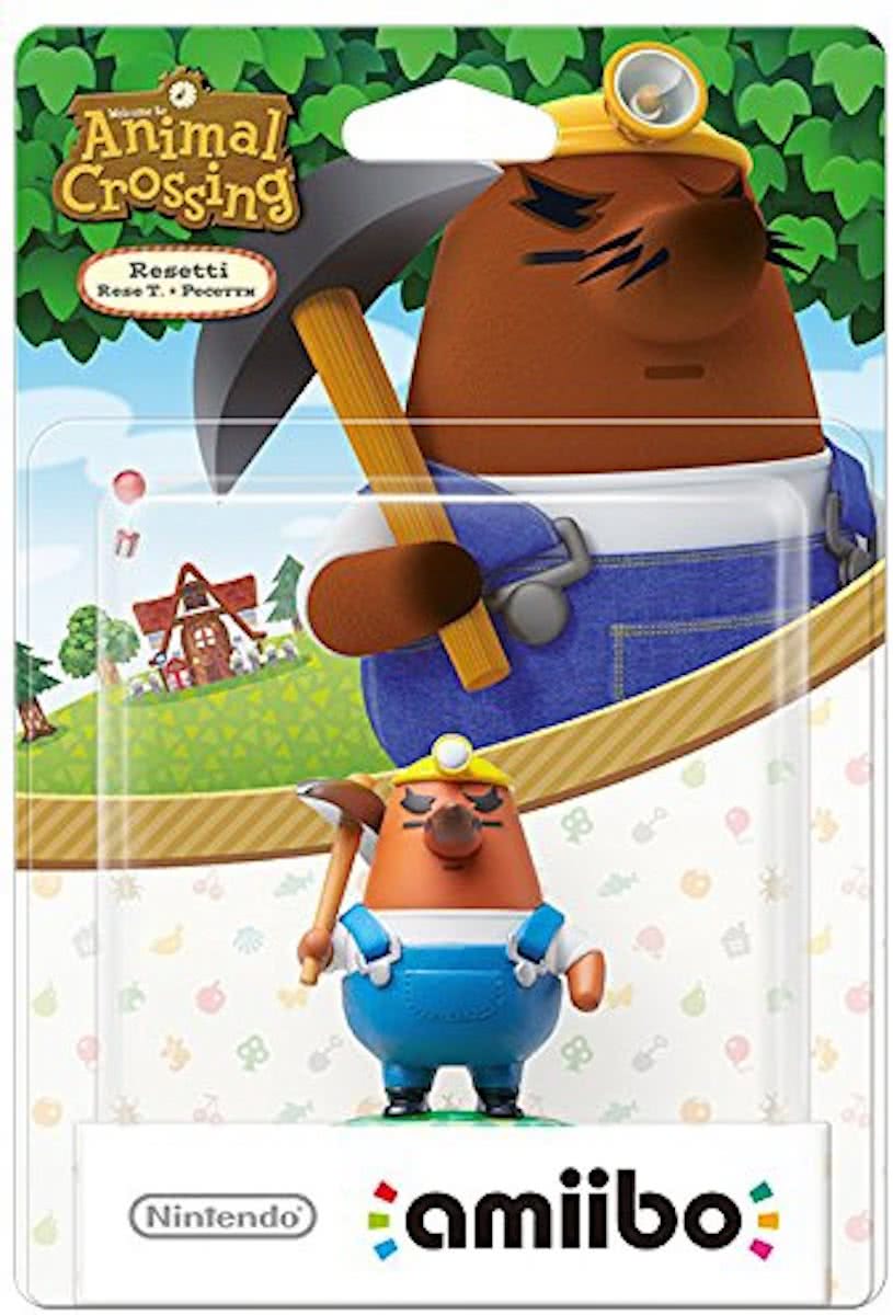 amiibo Animal Crossing Collection - Resetti - 3DS + Wii U + Switch