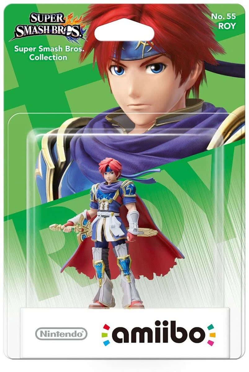amiibo Super Smash Bros Collection -  Roy - Wii U +  NEW 3DS + Switch
