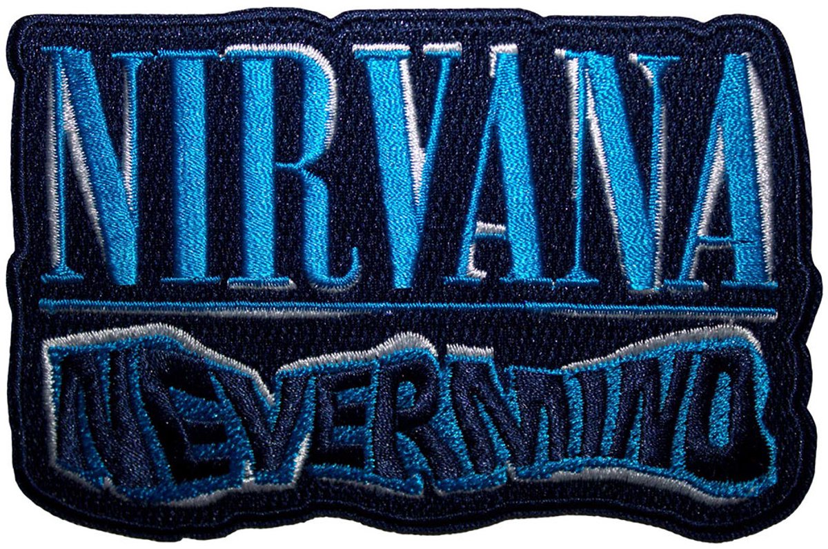 Nirvana - Nevermind Wavy Patch - Blauw