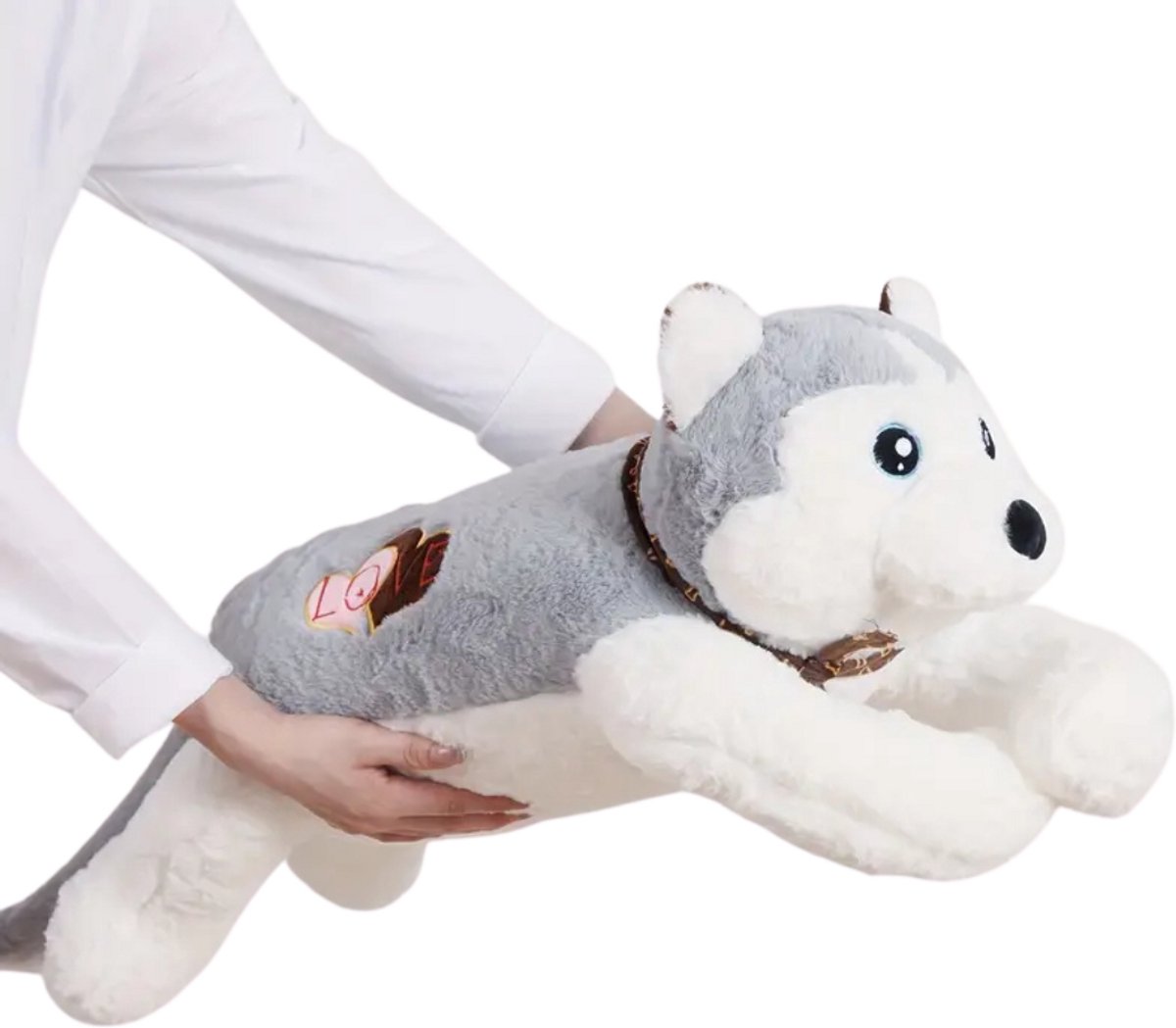 Nivard Knuffel - Knuffelbeer - Knuffeldoekje - Groot - Meme - Baby - Hond - Stuffed Animal - Plushie - Plush - Dier - 80cm