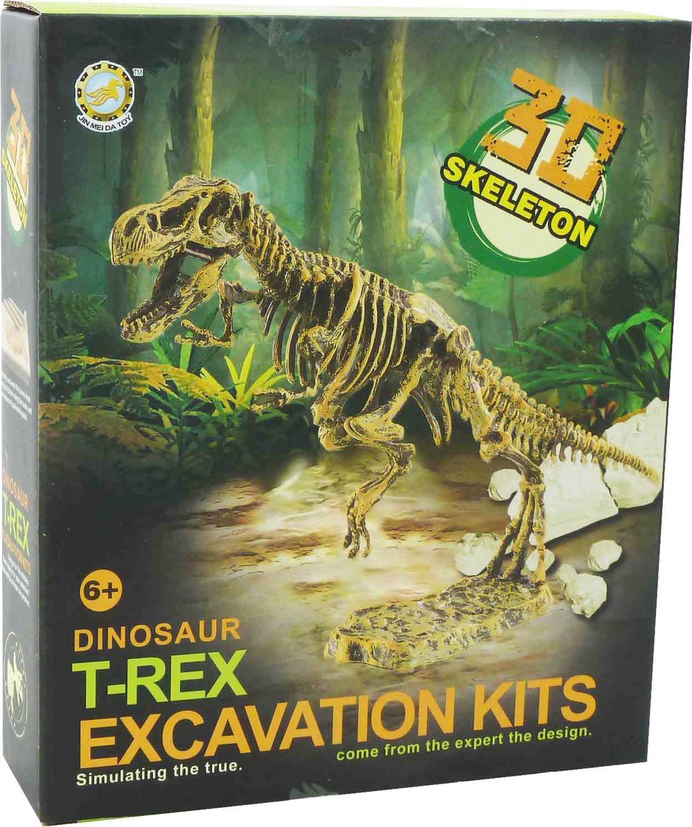 Nixnix® - Dinosaurus opgravingsset - T-Rex - Speelgoed - Dino fossiel - Tyrannosaurus rex