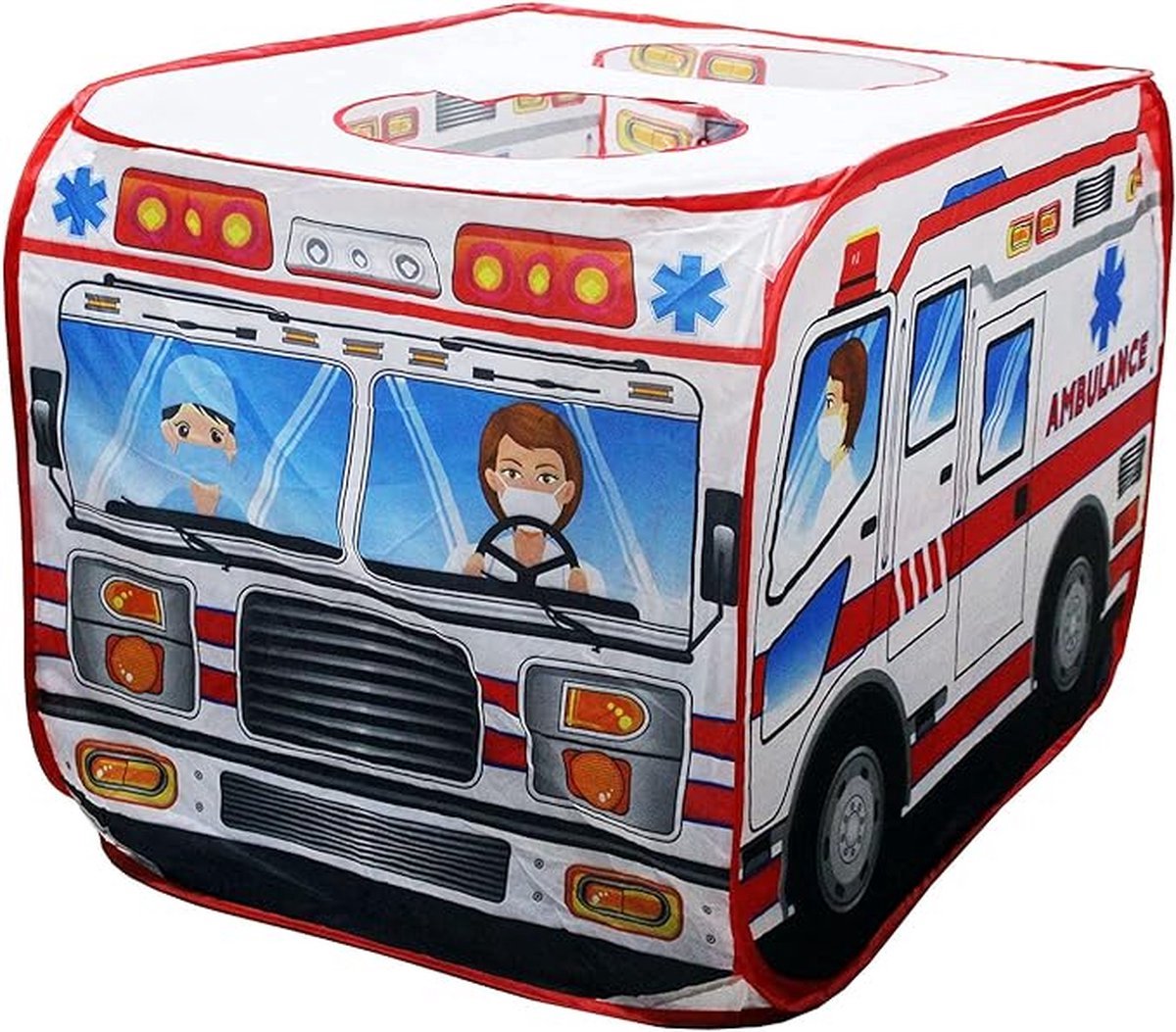 Nixnix® - Speeltent Ambulance - Kindertent - Speelhuis