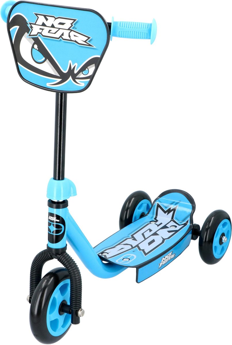 No Fear Kinderstep met 3 Wielen - 3+ - Max. 20 Kilo -  Blauw