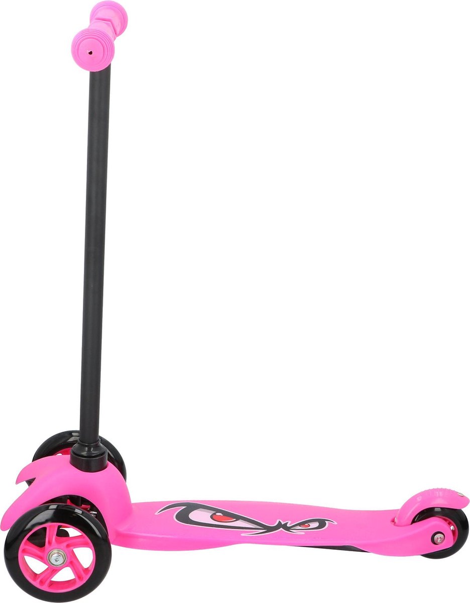 No Fear kinderstep - roze - 3 wielen