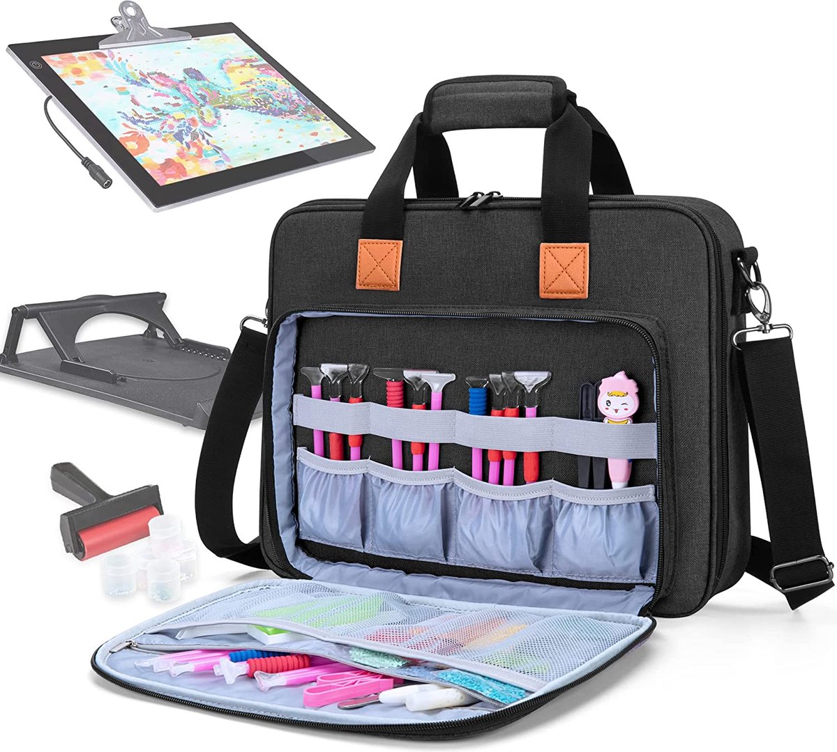 diamond painting opbergdoos - Diamond Painting Accessoires  - Voor Diamant Schilderij Kralen, Zaden, Sieraden