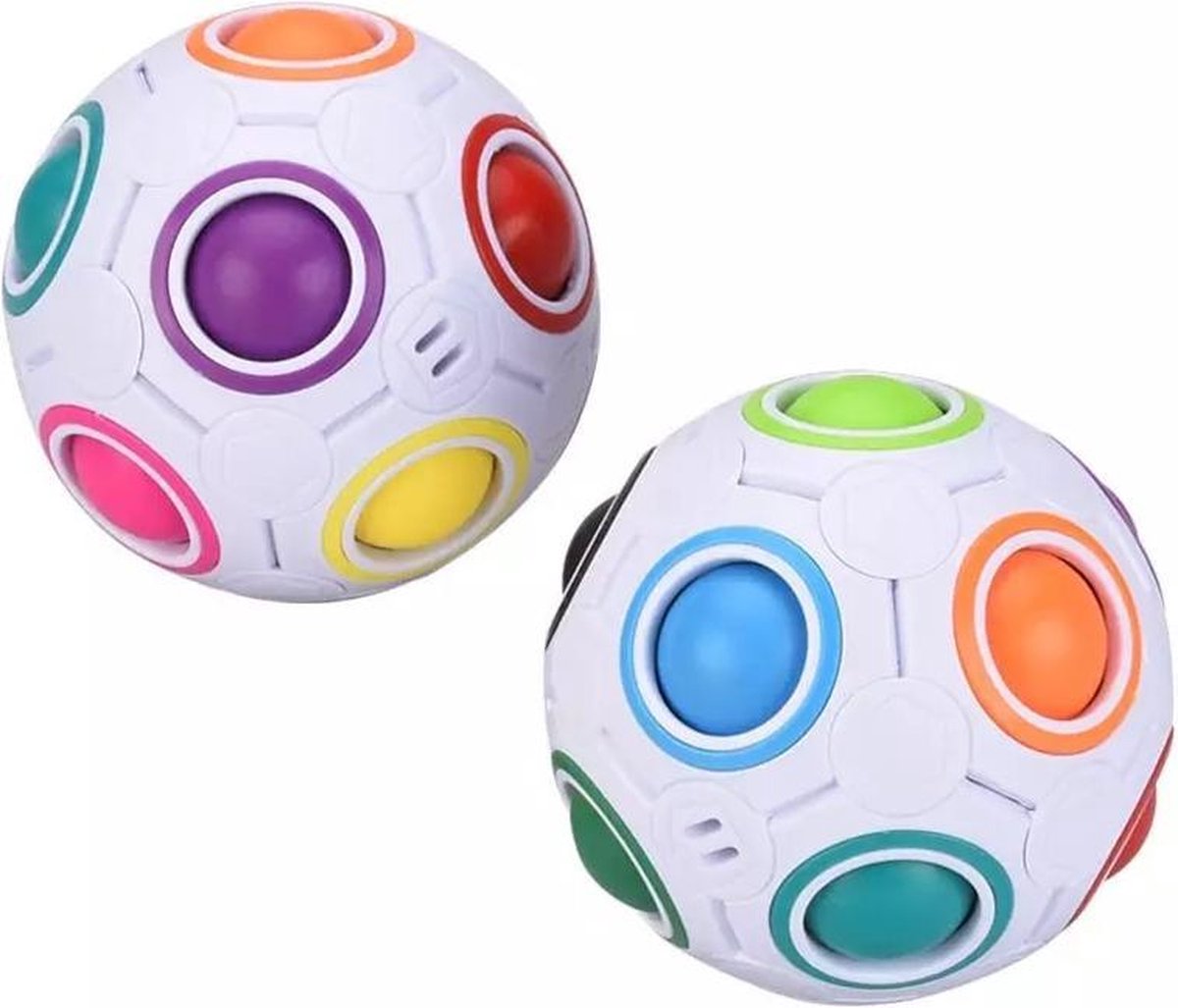 2x Magic Puzzle Ball-  Toys-Anti Stress