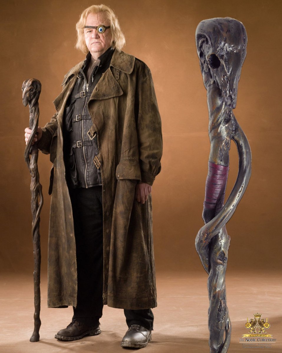 HARRY POTTER: Replica Lifesize MAD EYE MOODYS STAFF Noble Collection
