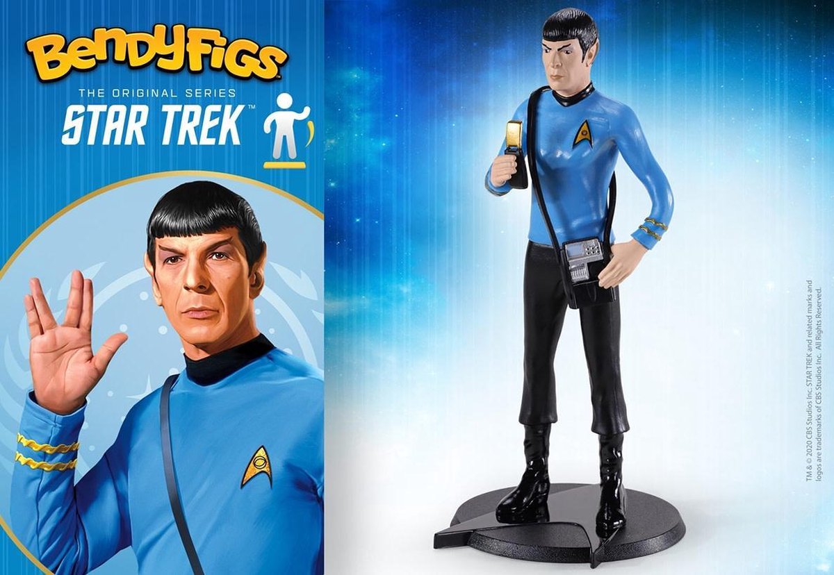Star Trek Spock Bendyfig Figurine