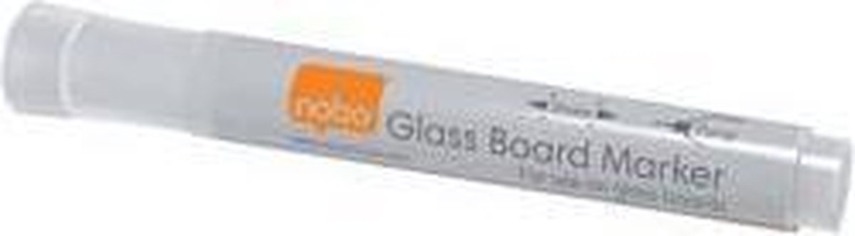 Nobo Whiteboard Markers voor Glasbord - Wit - 4 Stuks