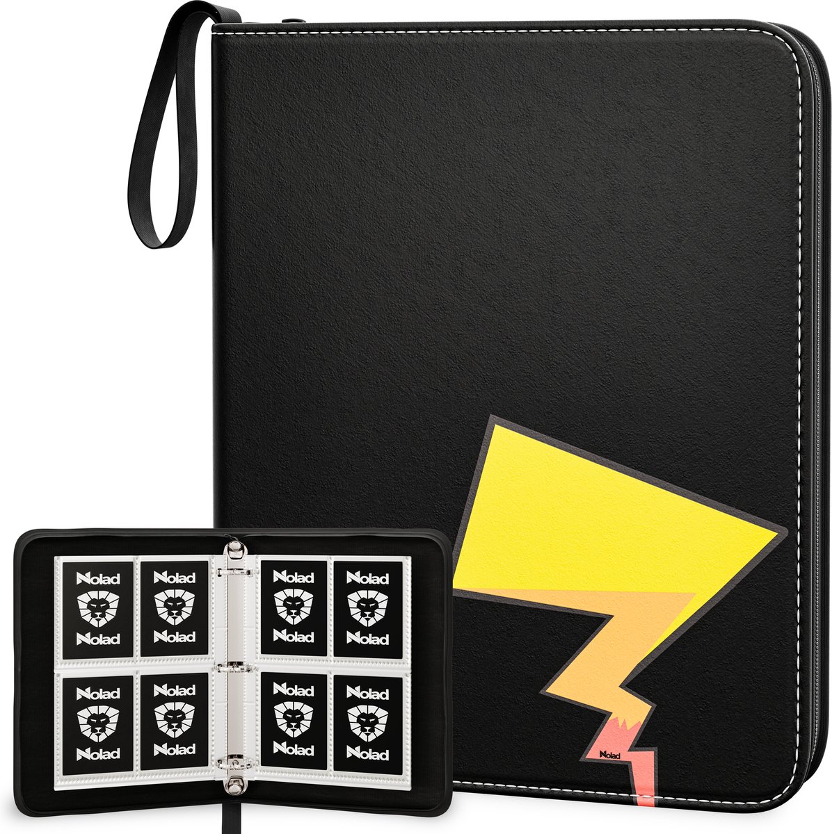Nolad® Verzamelmap Geschikt voor 400 kaarten - Verzamelalbum voor 400 Kaarten - Premium Edition