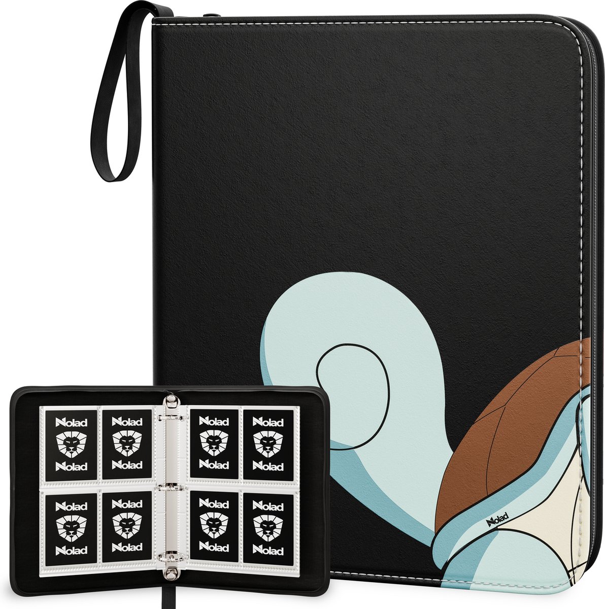 Nolad® Verzamelmap Geschikt voor 400 kaarten - Verzamelalbum voor 400 Kaarten - Premium Edition