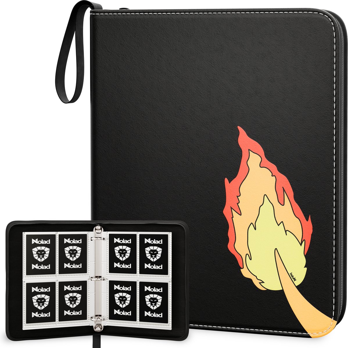 Nolad® Verzamelmap Geschikt voor 400 kaarten - Verzamelalbum voor 400 Kaarten - Premium Edition