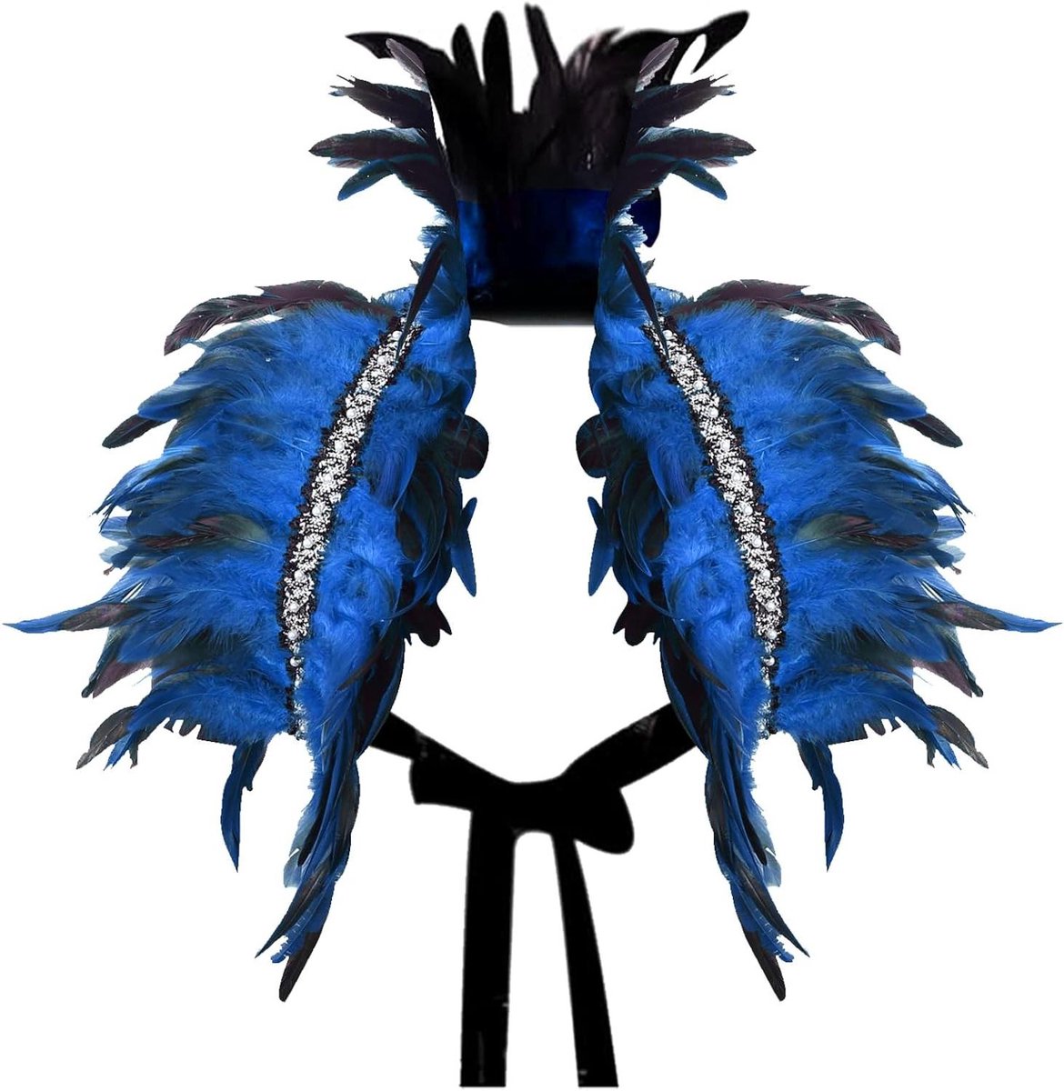 Nordivar - Veerkraag voor Halloween, Caranaval en Gothic Kledingfeest