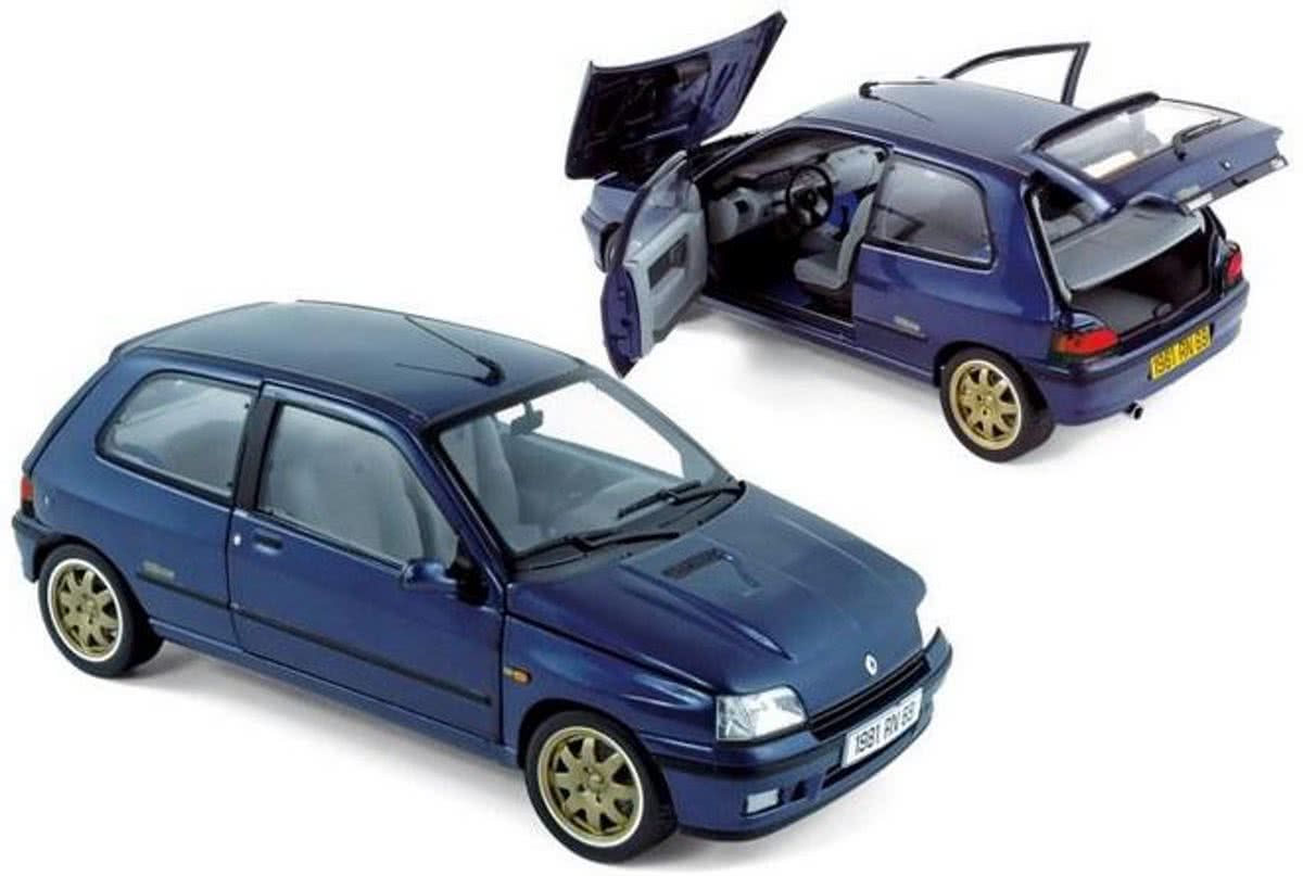Renault Clio Williams Ph I 1:18 Norev Blauw 185230