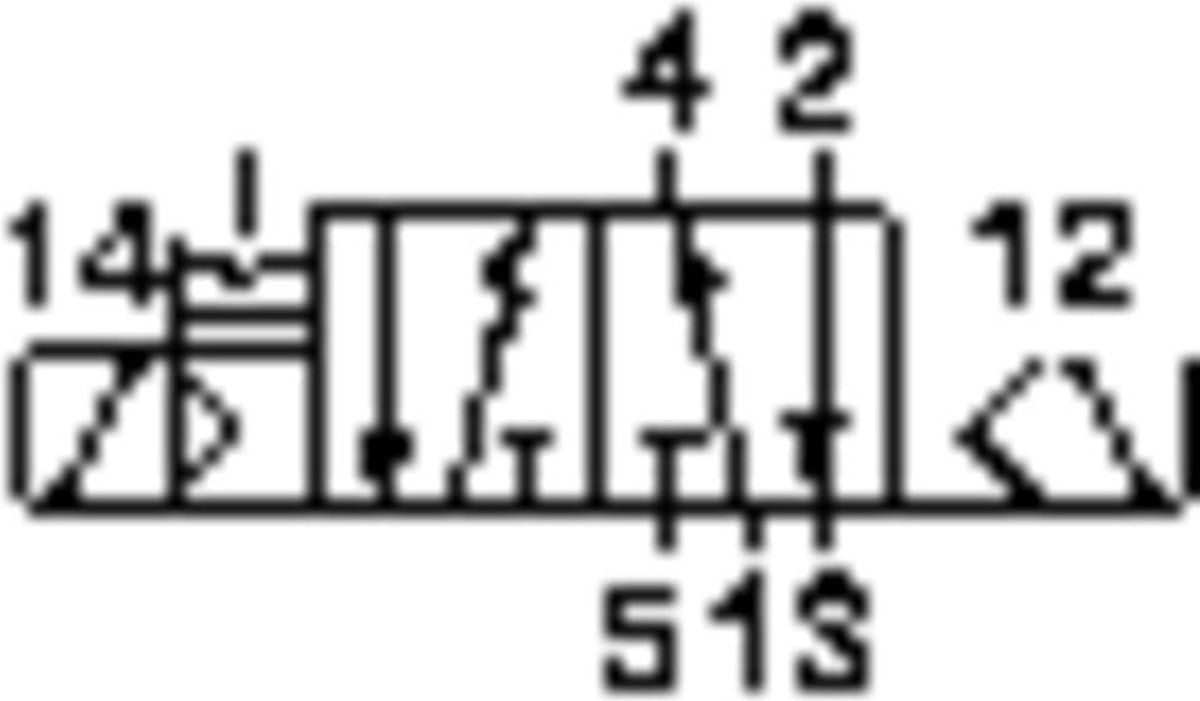 Norgren Direct bedienbaar pneumatisch ventiel 9710000305002400 24 V/DC Materiaal (behuizing) Aluminium 1 stuk(s)