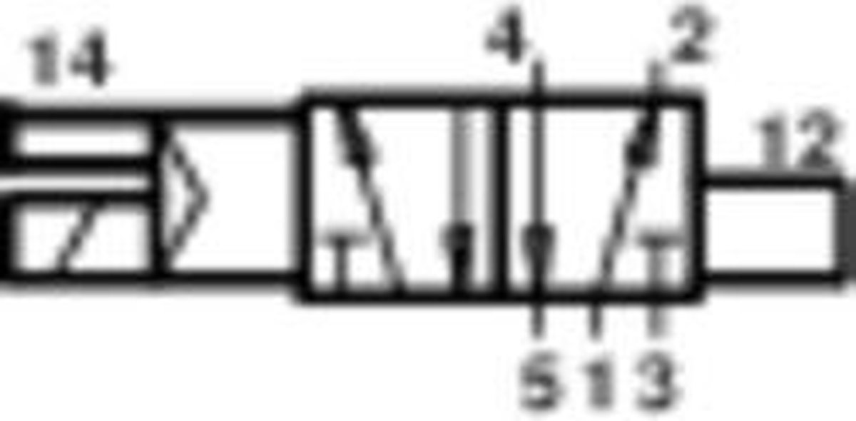 Norgren Mechanisch bedienbaar pneumatisch ventiel V60A513A-A213L 24 V/DC Materiaal (behuizing) Aluminium Afdichtmateria