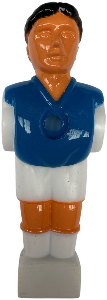 NORTH Voetbaltafelpop Blauw Plastiek 16mm