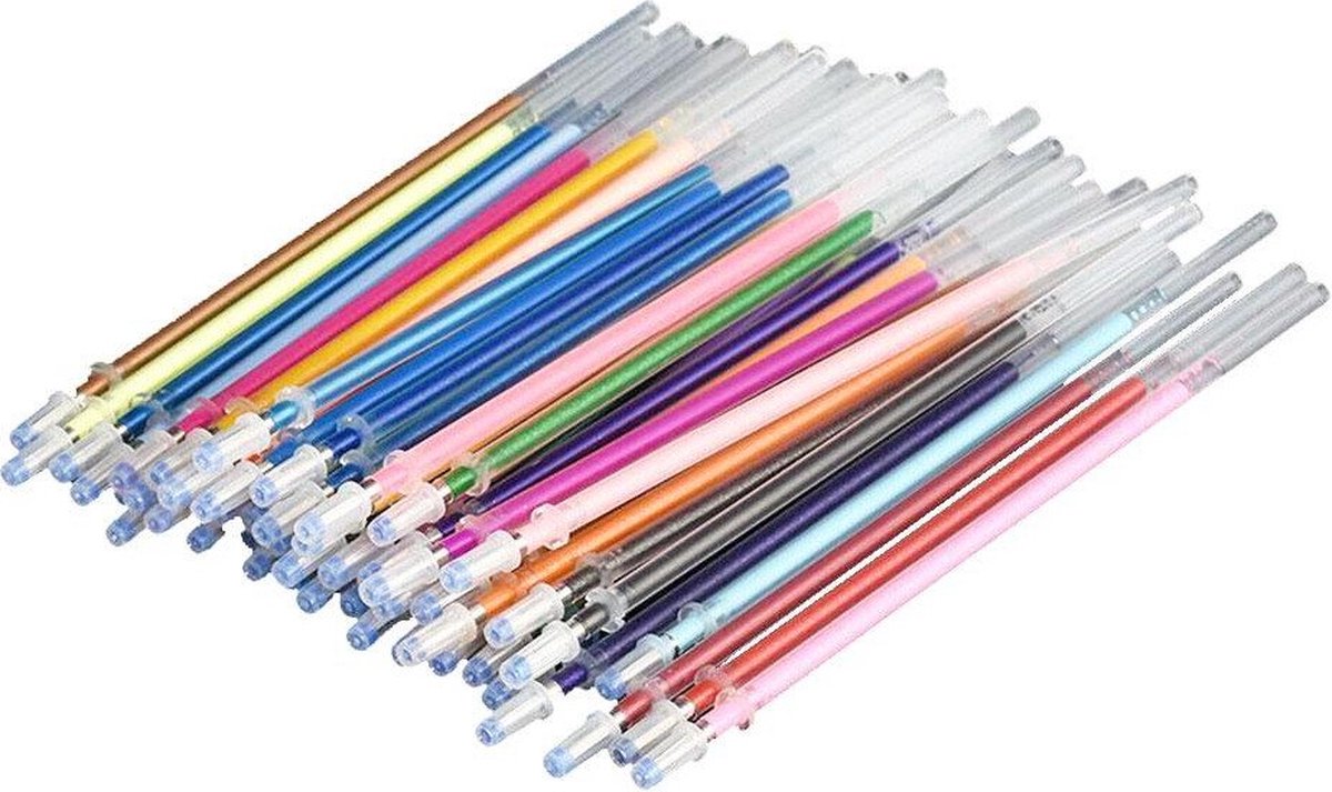 48x Gelpennen - Verschillende kleuren