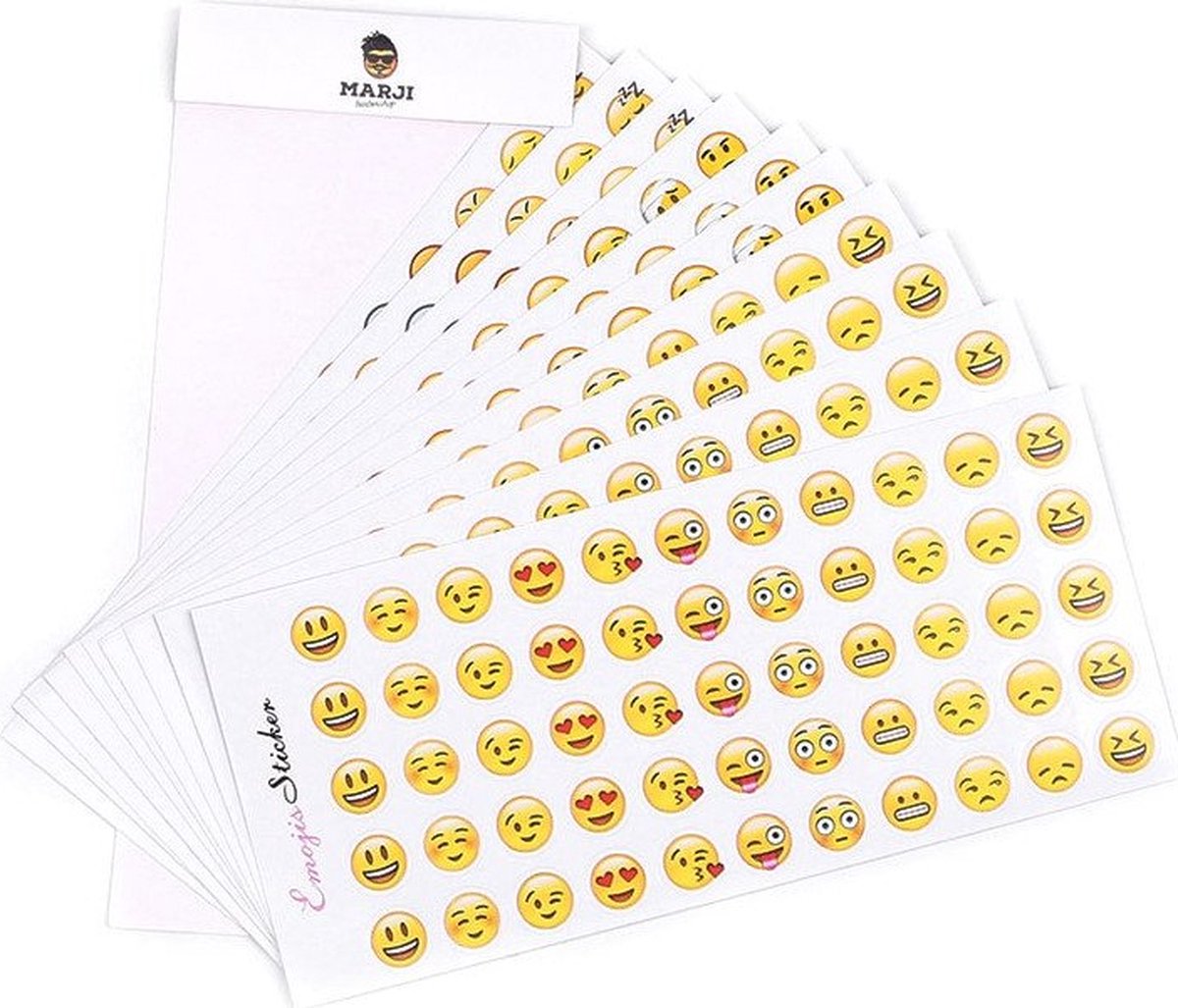 Emoji-stickers - 33 verschillende motieven