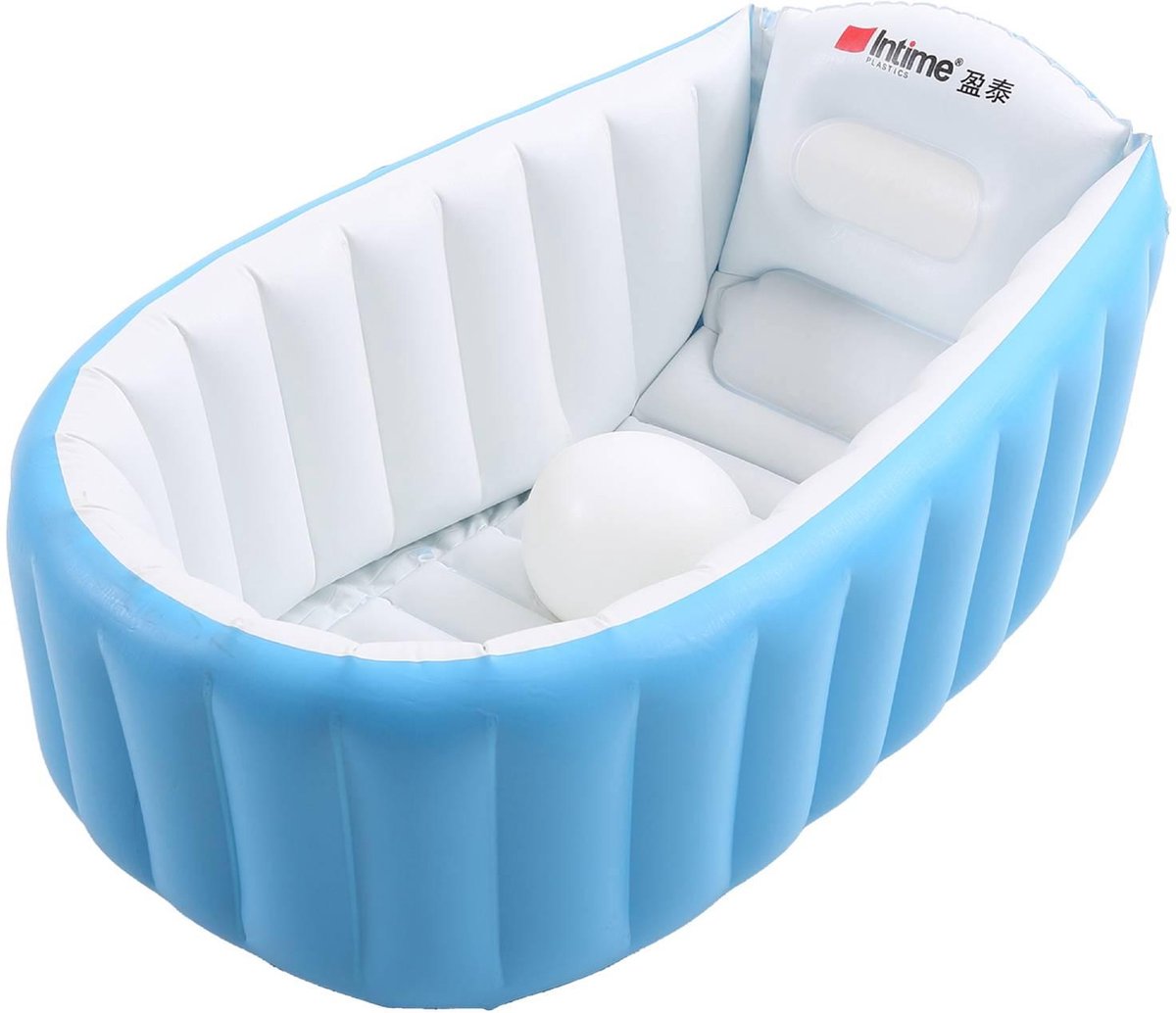 Opblaasbaar badje voor baby - Blauw