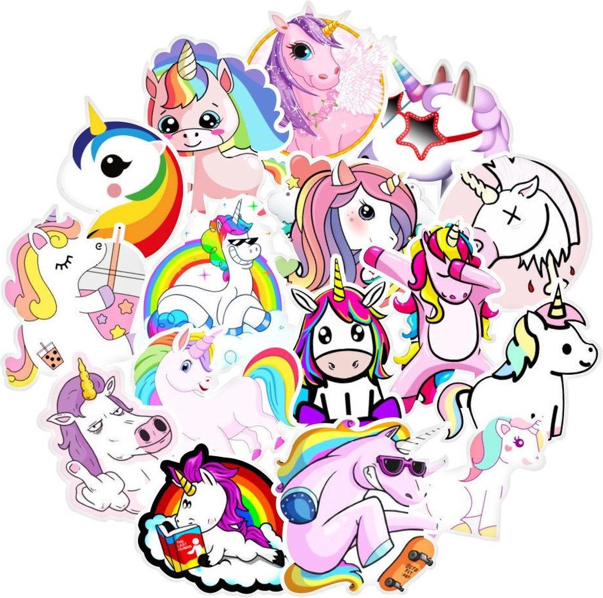 Pakje Stickers - Eenhoorns