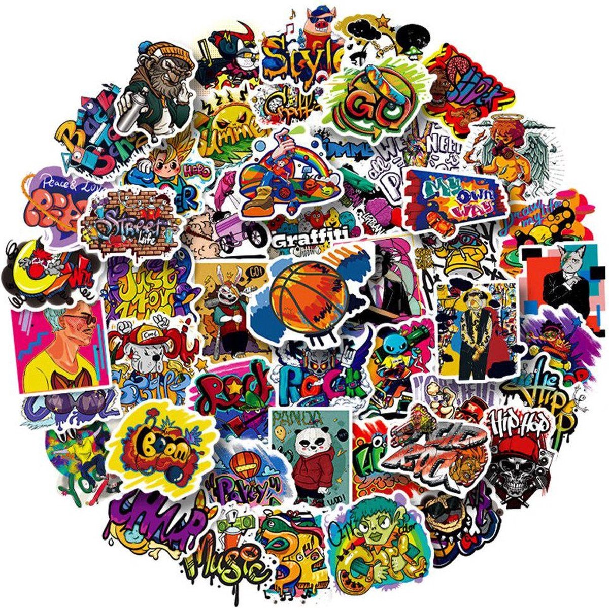 Pakje Stickers - Graffiti 2