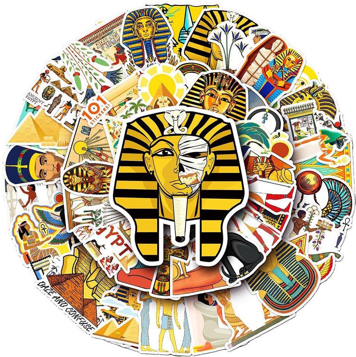 Stickers - Oudheid Egypte - 50 st