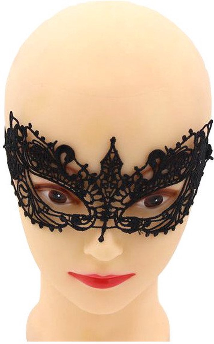 Zwart oogmasker - glamoureus en sensueel