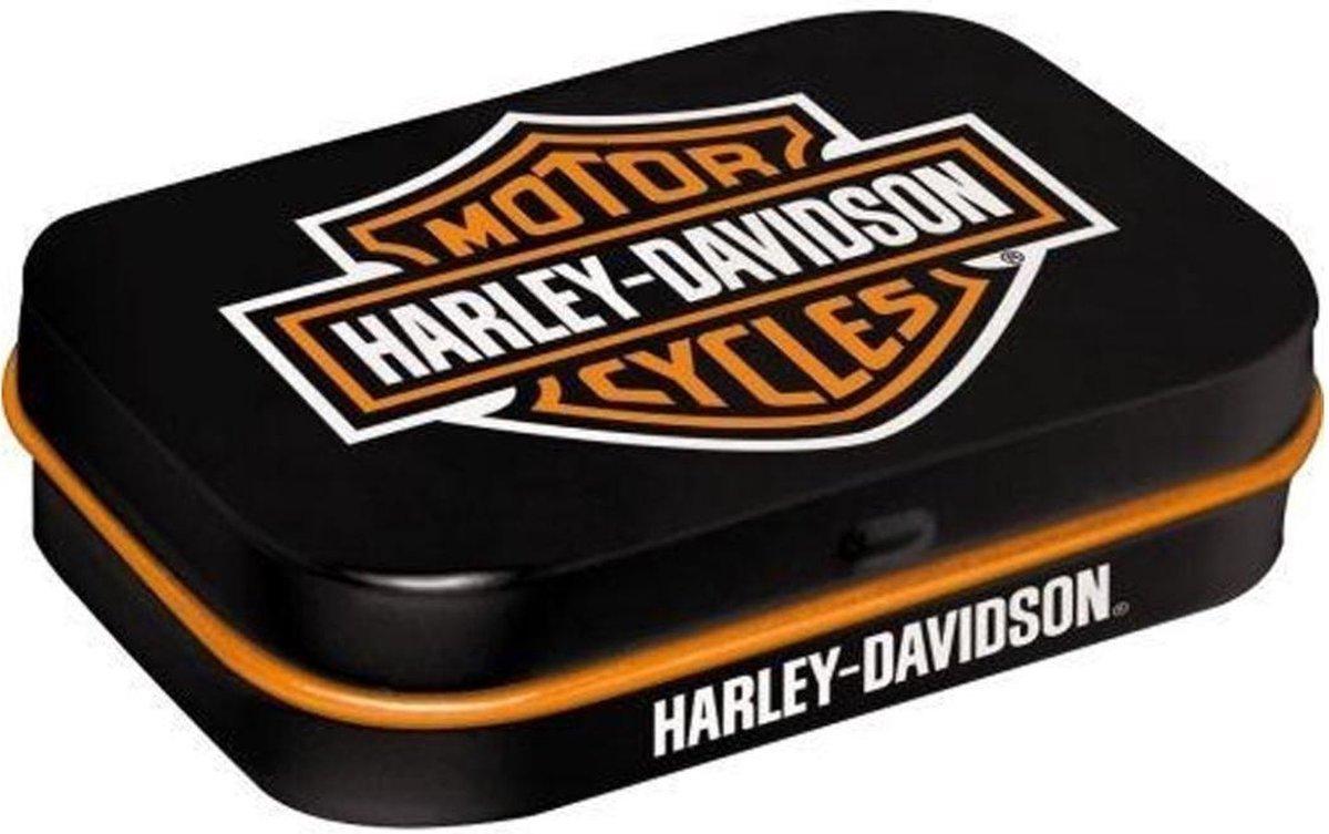 Harley-Davidson - Pepermunt - Metalen Blikje - Mint Box