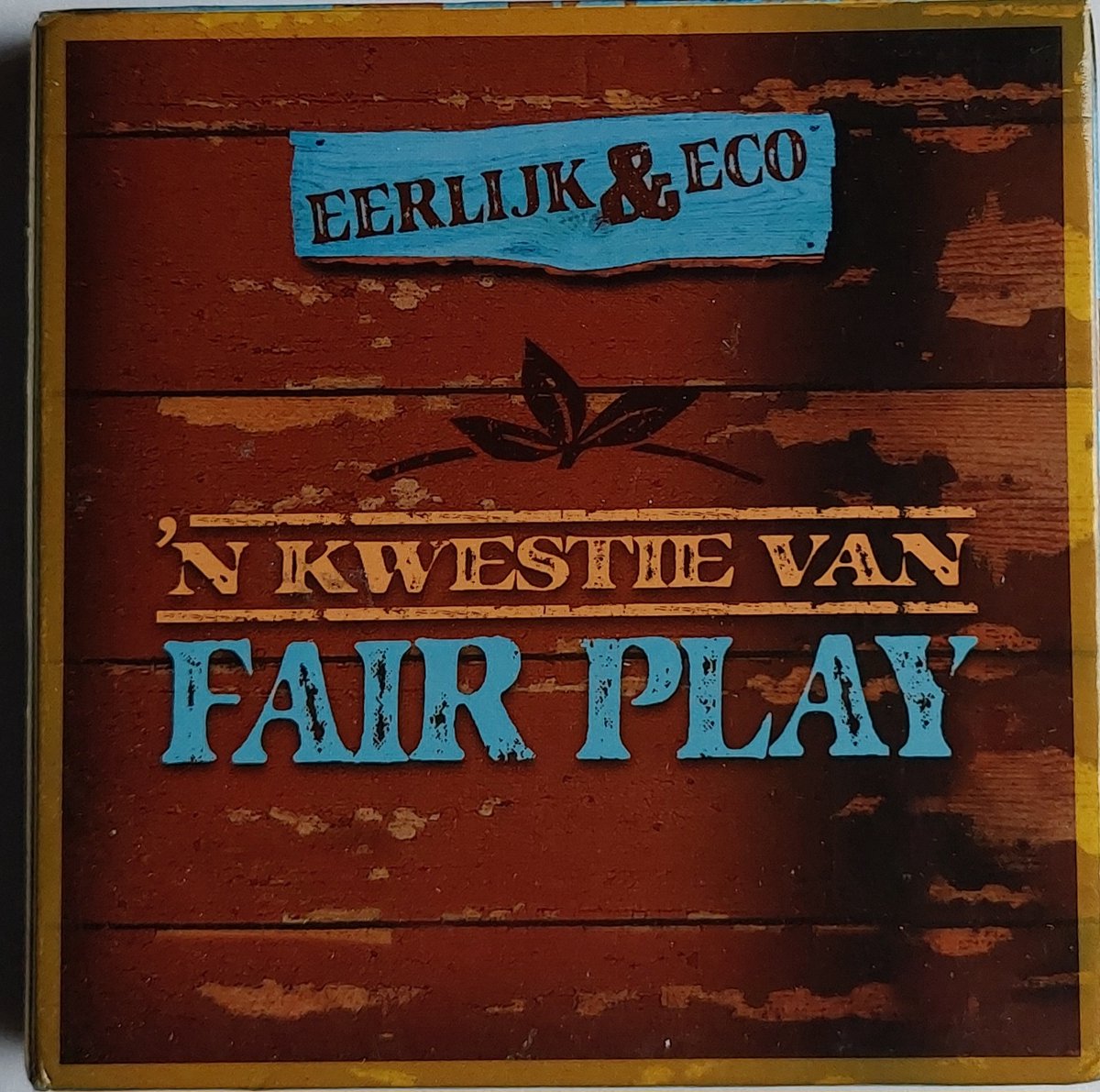 Een kwestie van Fair Play (Eerlijk &Eco) Kaartspel.