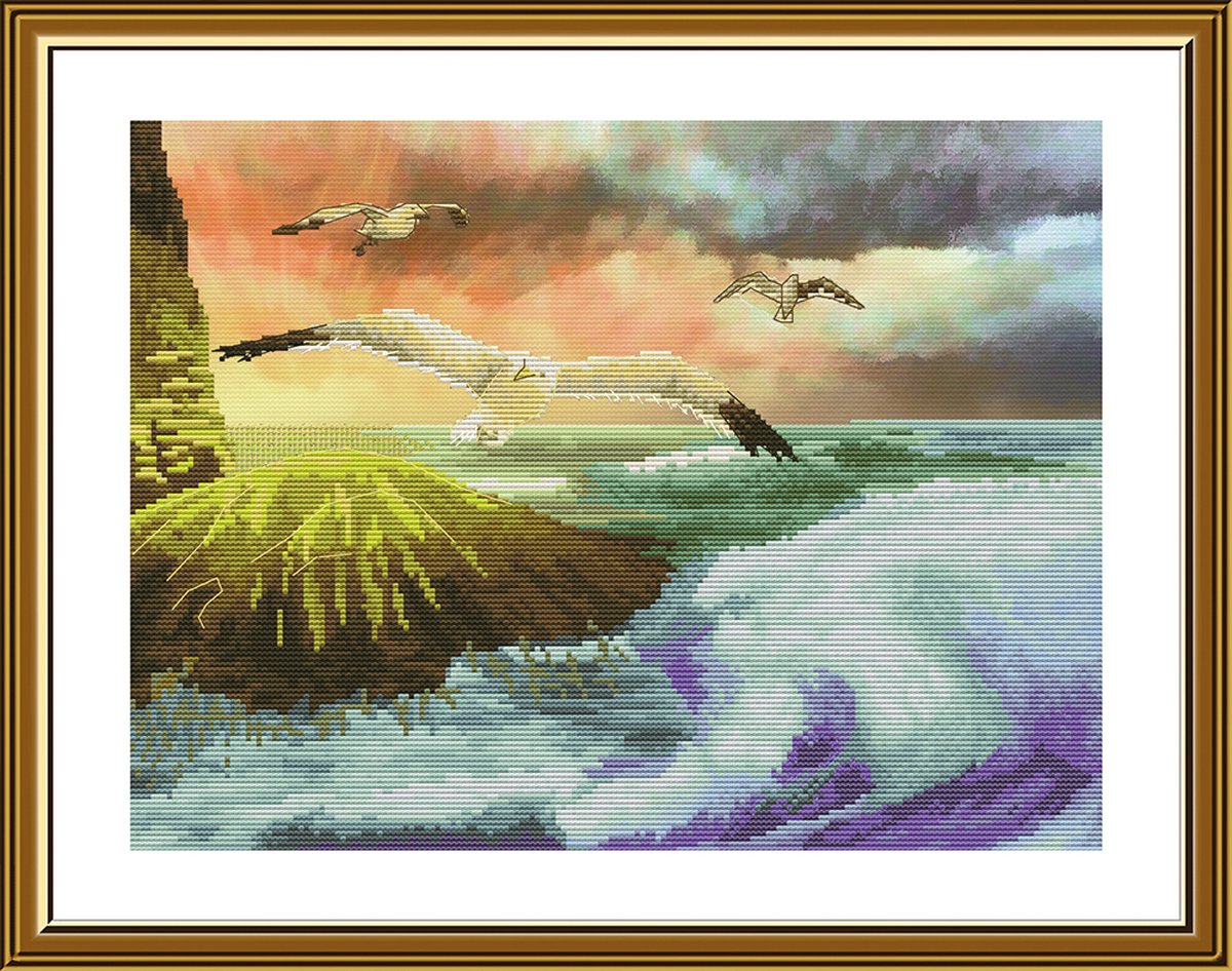 Borduurpakket Het licht van de ochtendgloren